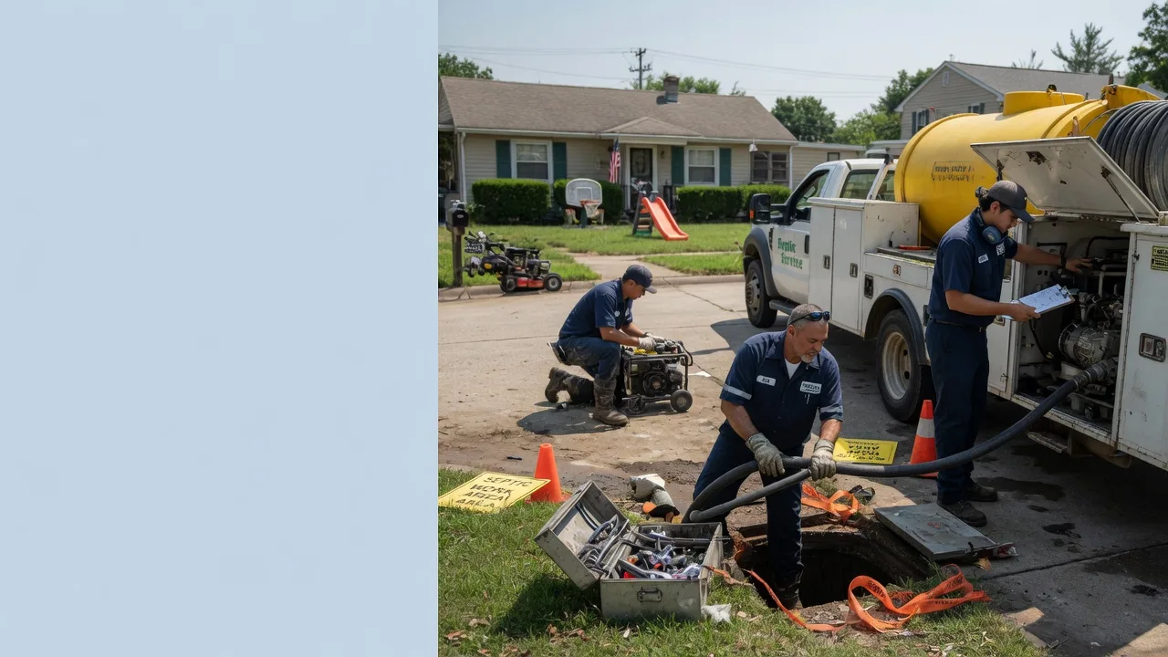 Septic Tank Pumping in Flagtown, NJ near me